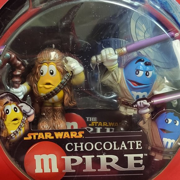 Star Wars Chocolate Mpire Special Collectors Ed Mace Windu and Chewbacca M&Ms 20 - Picture 1 of 10